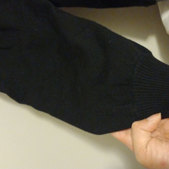 INC International Concepts Black Sweater size Large - Picture 3 of 7